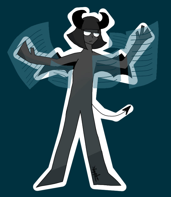 A demon oc